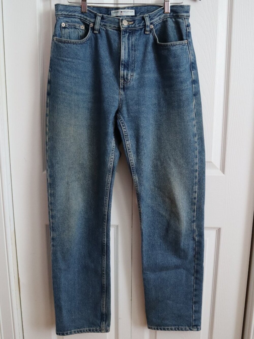 Tommy Hilfiger Straight Leg Jeans Medium Wash Denim Sz 32 x 29